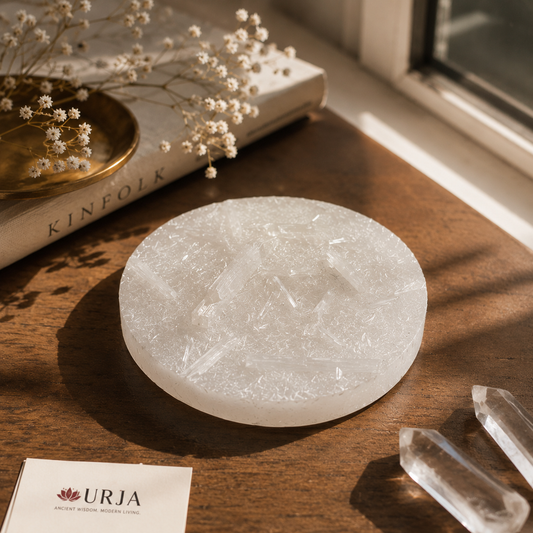 Raw Selenite Plate - Crystal Charging & Cleansing