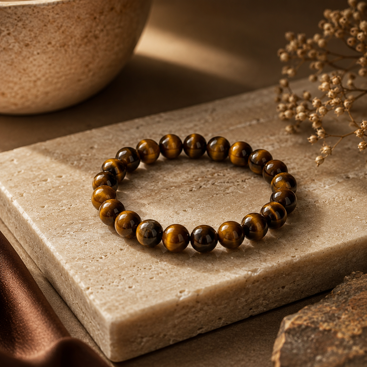 Tiger Eye Bracelet - Courage & Confidence