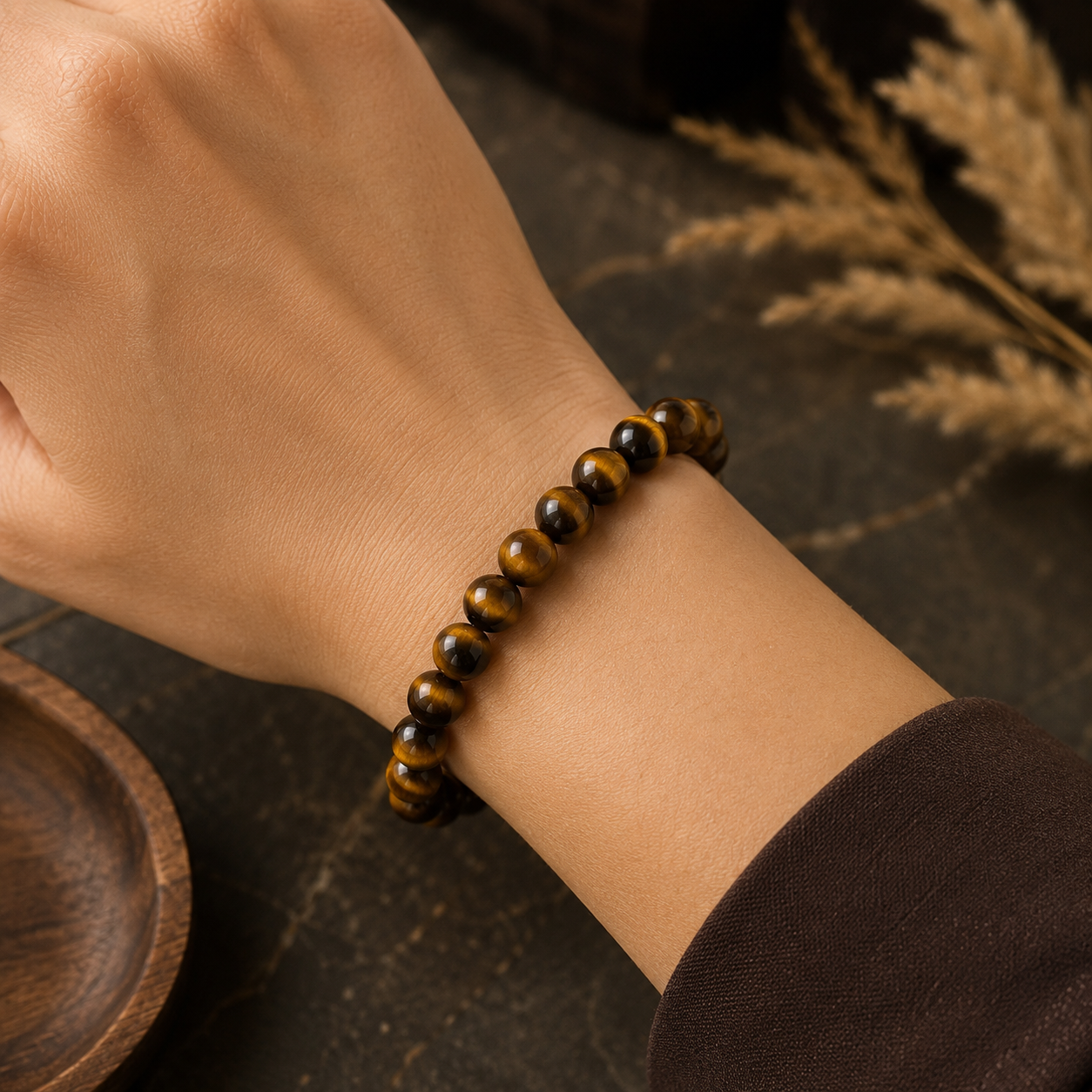 Tiger Eye Bracelet - Courage & Confidence