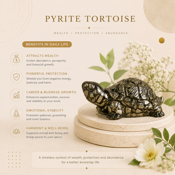 Pyrite Tortoise (Kachhua)