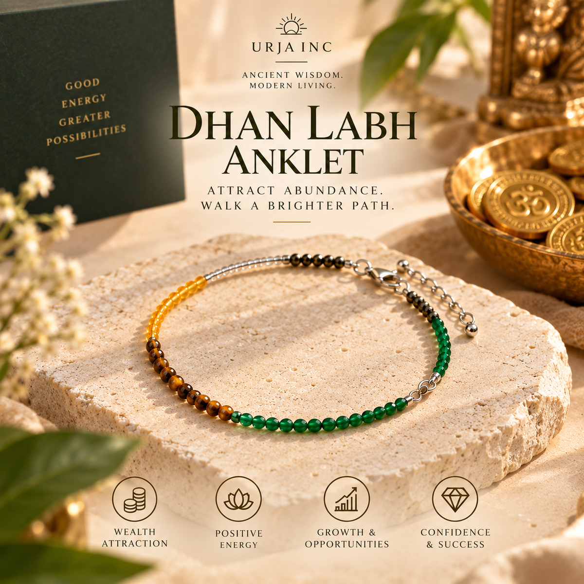 Dhan Labh Anklet - Money & Success