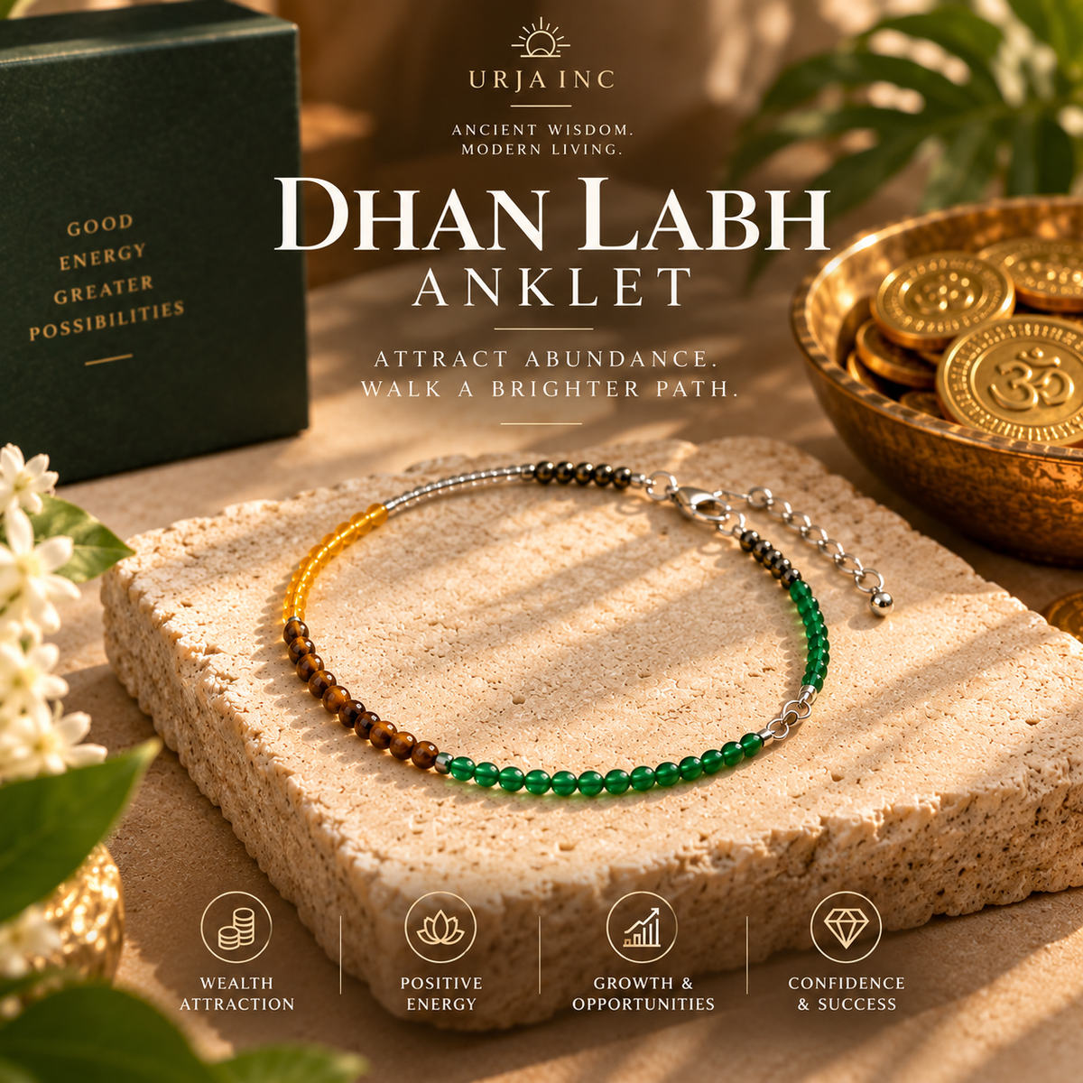 Dhan Labh Anklet - Money & Success