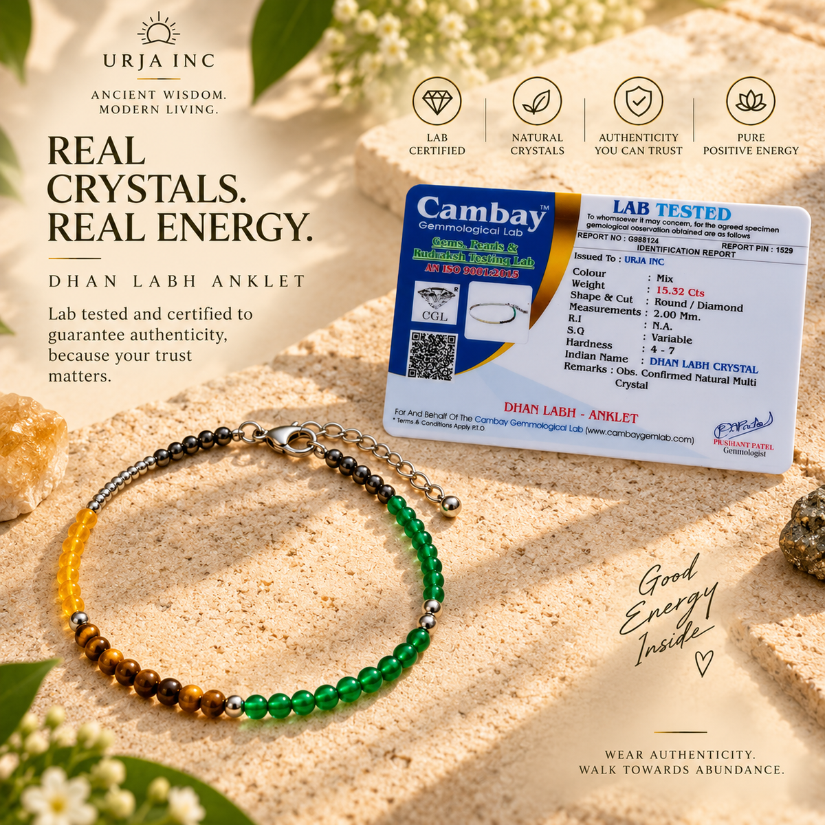 Dhan Labh Anklet - Money & Success