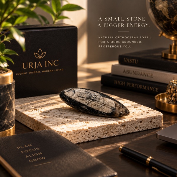 Kuber Stone - Natural Orthoceras Fossil