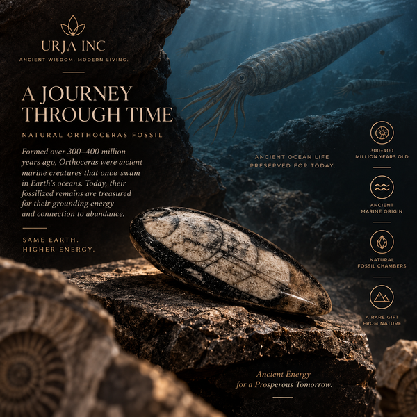 Kuber Stone - Natural Orthoceras Fossil