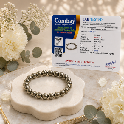 Pyrite Bracelet - Money & Opportunity