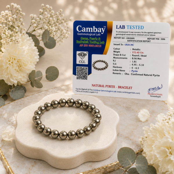 Pyrite Bracelet - Money & Opportunity