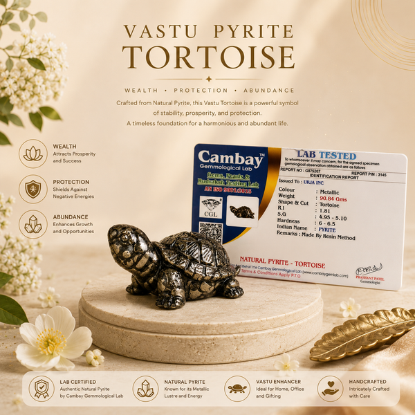 Pyrite Tortoise (Kachhua)