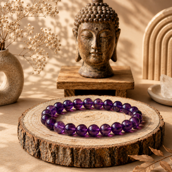Amethyst Bracelet - Inner Peace & Stress Relief