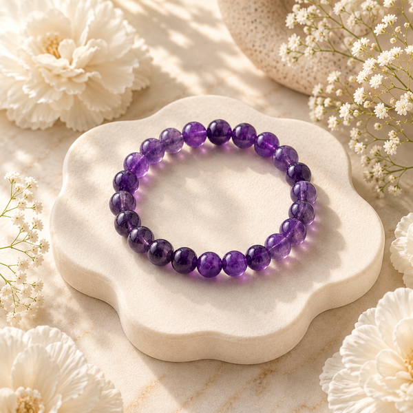 Amethyst Bracelet - Inner Peace & Stress Relief