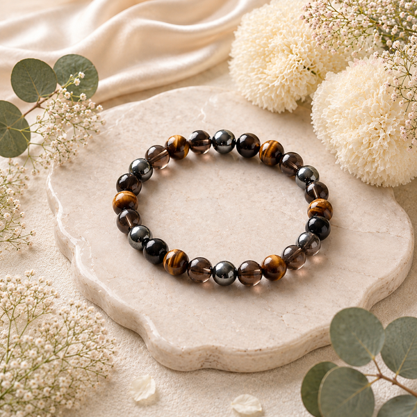 Divine Protection Bracelet - Nazar Protection & Strength