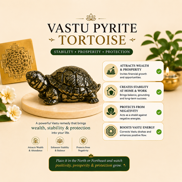 Pyrite Tortoise (Kachhua)